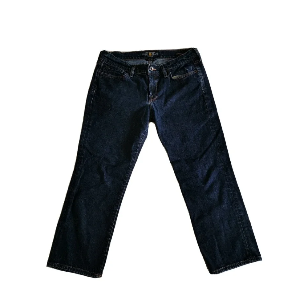 Lucky‎ Brand Straight Blue Denim Women's Jeans Size 32x25